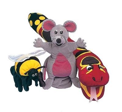 Jolly Phonics Puppets: Set of All 3, Jolly Learnin