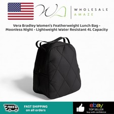 Vera Bradley Women's Featherweight Lunch Bag - Moonless Night - Lightweight