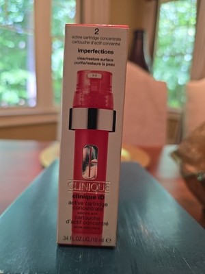 Clinique ID Active Cartridge Concentrate IMPERFECTIONS  0.34 oz / 10ml BNIB