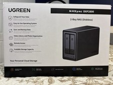 UGREEN NASync DXP2800 2-Bay Diskless NAS, Intel N100, 8GB DDR5, 2.5GbE LAN - NEW