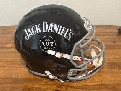 JACK DANIELS TENNESSEE WHISKEY BAR DECOR RIDDELL FOOTBALL HELMET NEW IN BOX