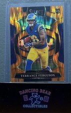 2025 Panini Select Terrance Ferguson RC Orange Shock #’d /499 Rams Rookie