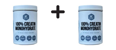 2 x Go Fitness 100% Creatin Monohydrate (300g) (34,98 EUR/kg)