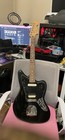 UPGRADED PICKUPS Fender Jaguar Series Solid Body Electric Guitar Black 6-String — photo 7