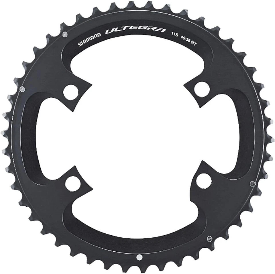 Shimano Ultegra FC-R8000 2 x 11 Speed Road Bike Chainring Set 53/39T or 50/34T - Image 2 of 3