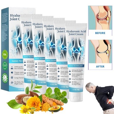 2026 - Hyaluronic Acid Joint Cream - Joint- Knee Pain Relief 1.76oz/ 50g USA