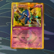 Pokemon Garbodor Secret Rare Shiny BW Plasma Freeze 119/116 LP English Card