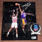 Shaquille O'Neal Shaq Signed Auto 8x10 Photo Los Angeles Lakers Beckett Wit N