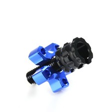 For Suzuki DL 650 13-15 14 Motorcycle BLUE Clutch Cable Adjuster