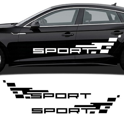 Pegatinas franja lateral Sport compatible con Audi A5