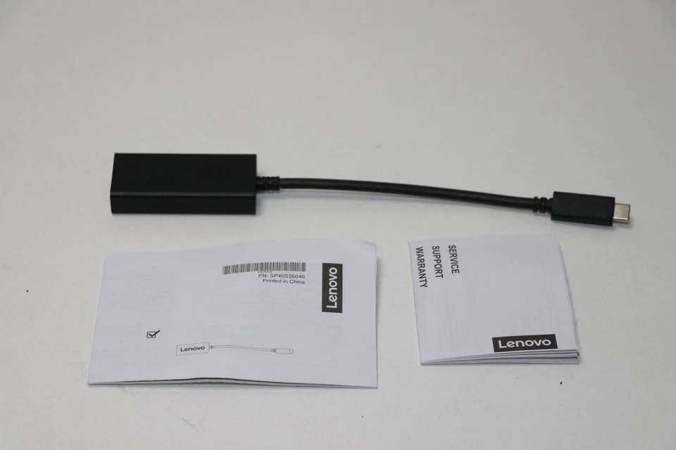 Lenovo 4X90R61022 Adapter Video Kabel 0,24 m USB C HDMI Typ A (Standard) schwarz - Bild 2 von 2
