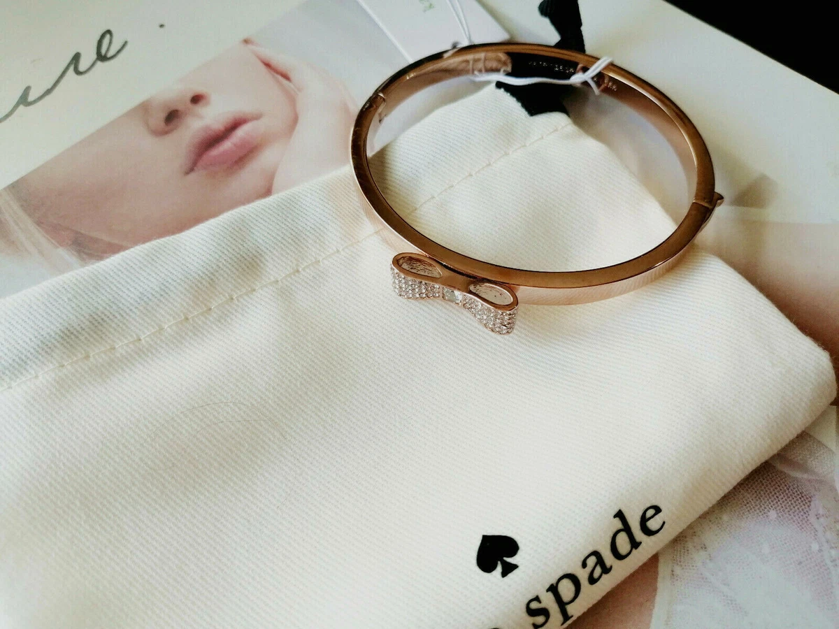 Kate spade gold shop bow bangle
