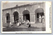 Postcard Sri Lanka Ratnapur Hospital Church of England Zenana Missionary  H699