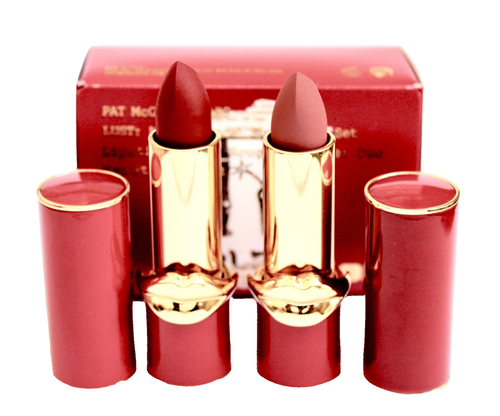 PAT MCGRATH MatteTrance SUPERMUSE LIPSICK DUO 2 x Full Size OMI & ELSON NEW wBOX - Picture 2 of 5