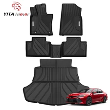 YITAMOTOR 3D Floor Mats & Cargo Liner for 2025 2026 Toyota Camry TPE All Weather