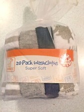 Swiggles 20 Pack Washcloths 0 months