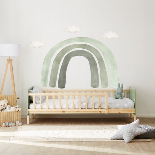 Kinderbett 90x200 Matratze Mädchen Junge Rausfallschutz Gitterbett Homestyle4u - Bild 5 von 48