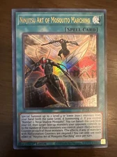 3x Ninjitsu Art of Mosquito Marching 1st Edition Ultra Rare BLCR-EN030 Yu-Gi-Oh!