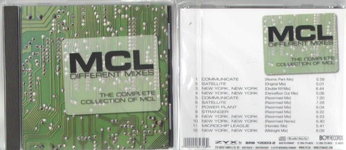 CD - MCL* – Different Mixes - The Complete Collection Of MCL
