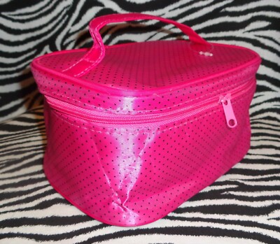 fun travel makeup bag Seville 3-PC Bag, Mauve and mini Prokva Travel Makeup Bag, Large