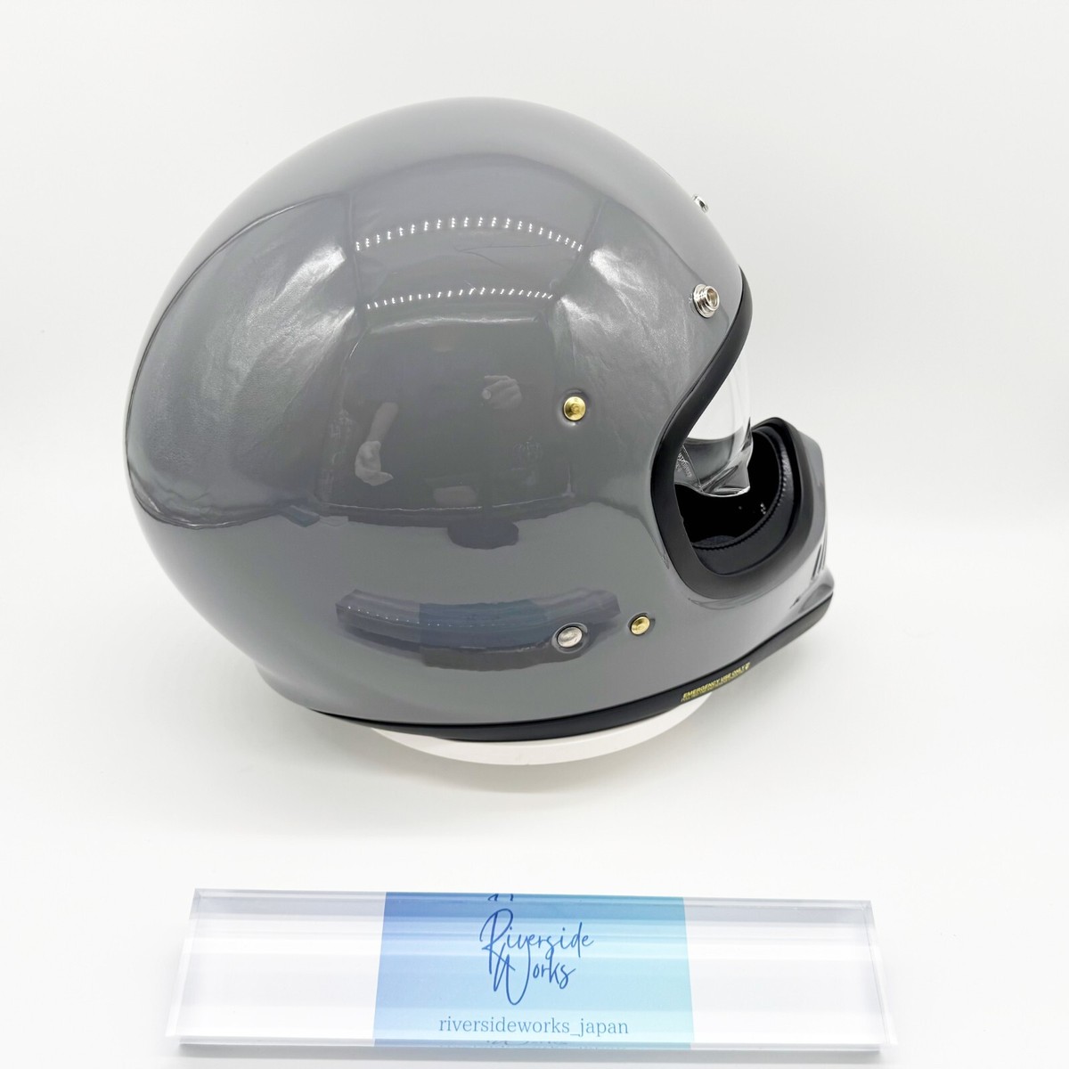 SHOEI EX-ZERO Gray Motorcycle Full Face Helmet Size L 59cm From