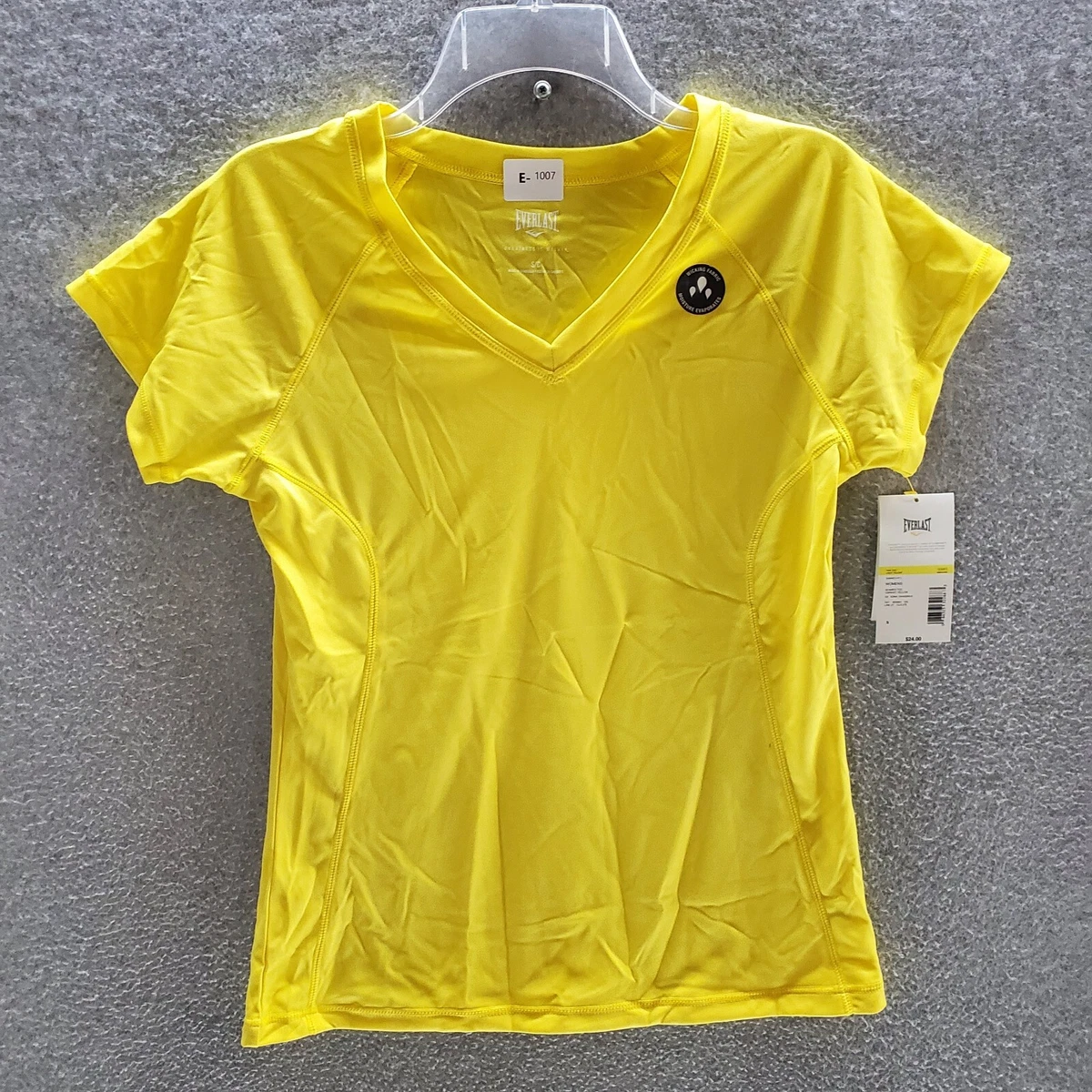 yellow activewear top