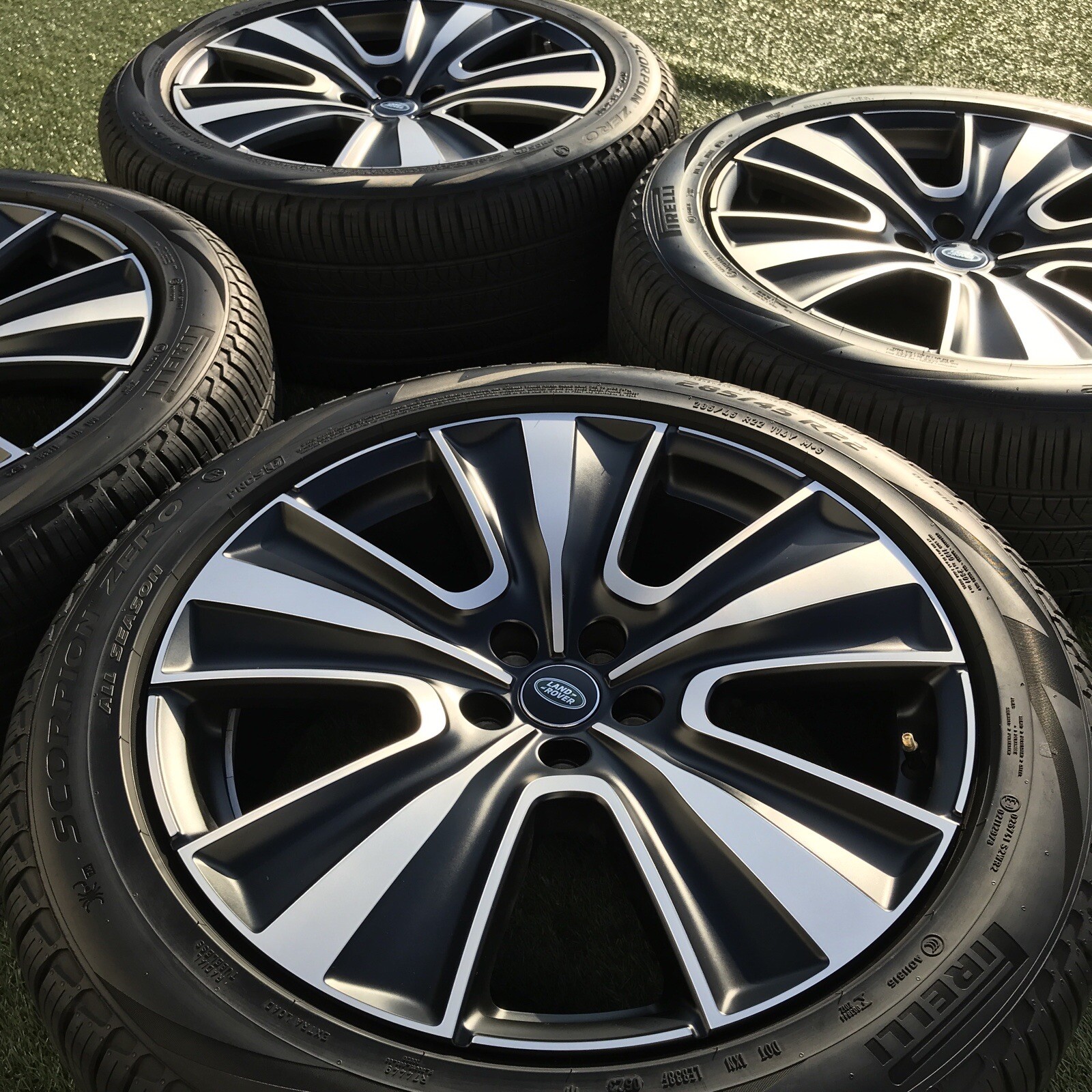 22 RANGE ROVER SV 2023 STOCK FACTORY RIMS TIRES RARE SET 4 LAND ROVER ...