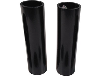 CULT WERK Fork Cover, Up, Black für Harley Softail