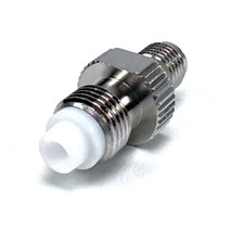 2pcs RF Coax Adapter FME Female Jack to SMA Female Jack Gold Pin Nickle Body