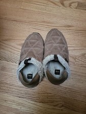Teva ReEmber Size 8 Beige Ivory Gum Bottom Moc Slip On Slipper Shoes
