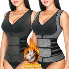 Entrenador de cintura para mujeres Sauna Sudor Adelgazante Body Shaper Chaleco