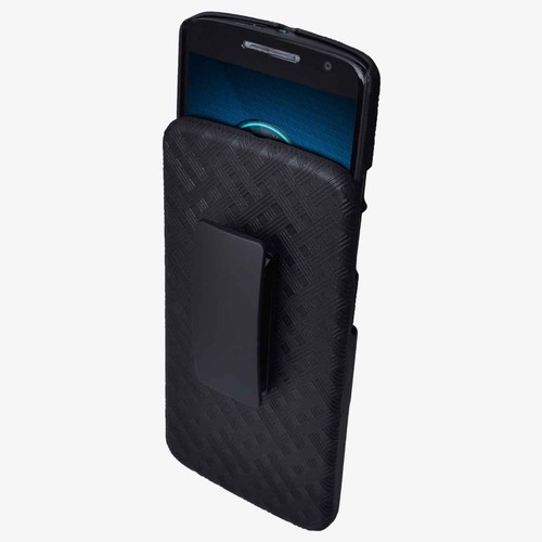 Neu Armor Case Ständer Gürtelclip Holster für Motorola Droid Maxx 2 - Bild 3 von 3