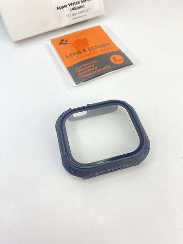 Pour Apple Watch 10 46 mm | Boîtier de montre antichoc Spigen Tough Armor ACS08603 Neuf - Photo 2 sur 2