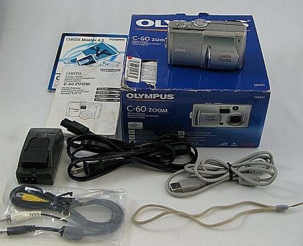 Olympus CAMEDIA C 60 Zoom 6.1 MP Digital Camera AS IS | eBay