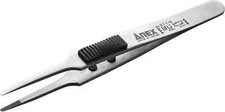 ANEX RUBBER GRIP STAINLESS TWEEZERS STRAIGHT 211-H Shipping from Japan
