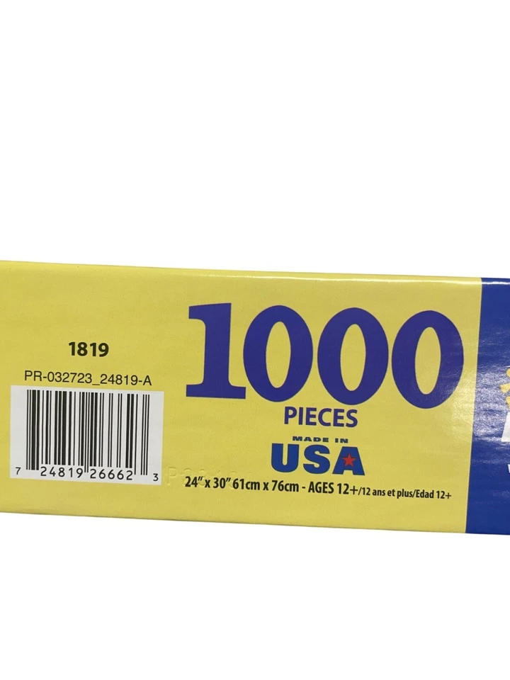 White Mountain 1000-Piece Jigsaw Puzzle Botanical Library Artist Catherine Klein - Image 2 of 3