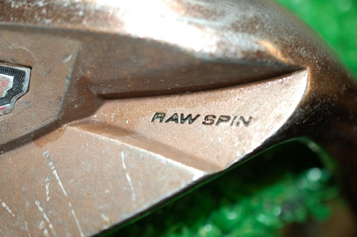 RH Power Play Raw Spin 56*/12 bounce Wedge graphite shaft 37 in. #W181 - Picture 2 of 12