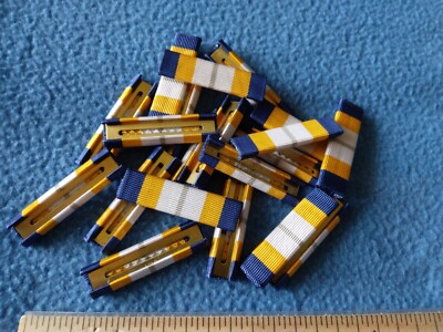 LOT OF 20 -  NAVY CEREMONIAL DUTY  MEDAL RIBBON BARS