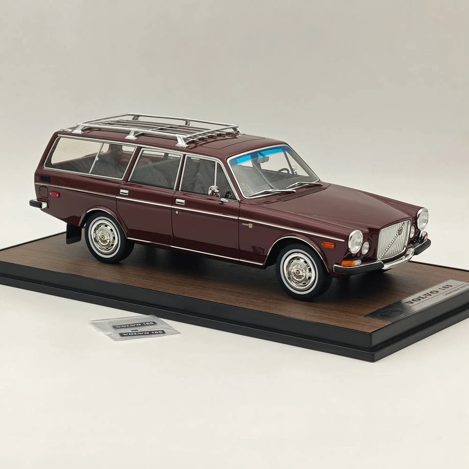 RAM Collectibles 1/18 VOLVO 165 УНИВЕРСАЛ ТЕМНО-КРАСНЫЙ смола модель автомобиля RM-0005 - Изображение 4 из 4
