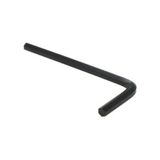 M5 (5mm) Metric SHORT ARM Hexagon Allen Key Wrench Plain Black