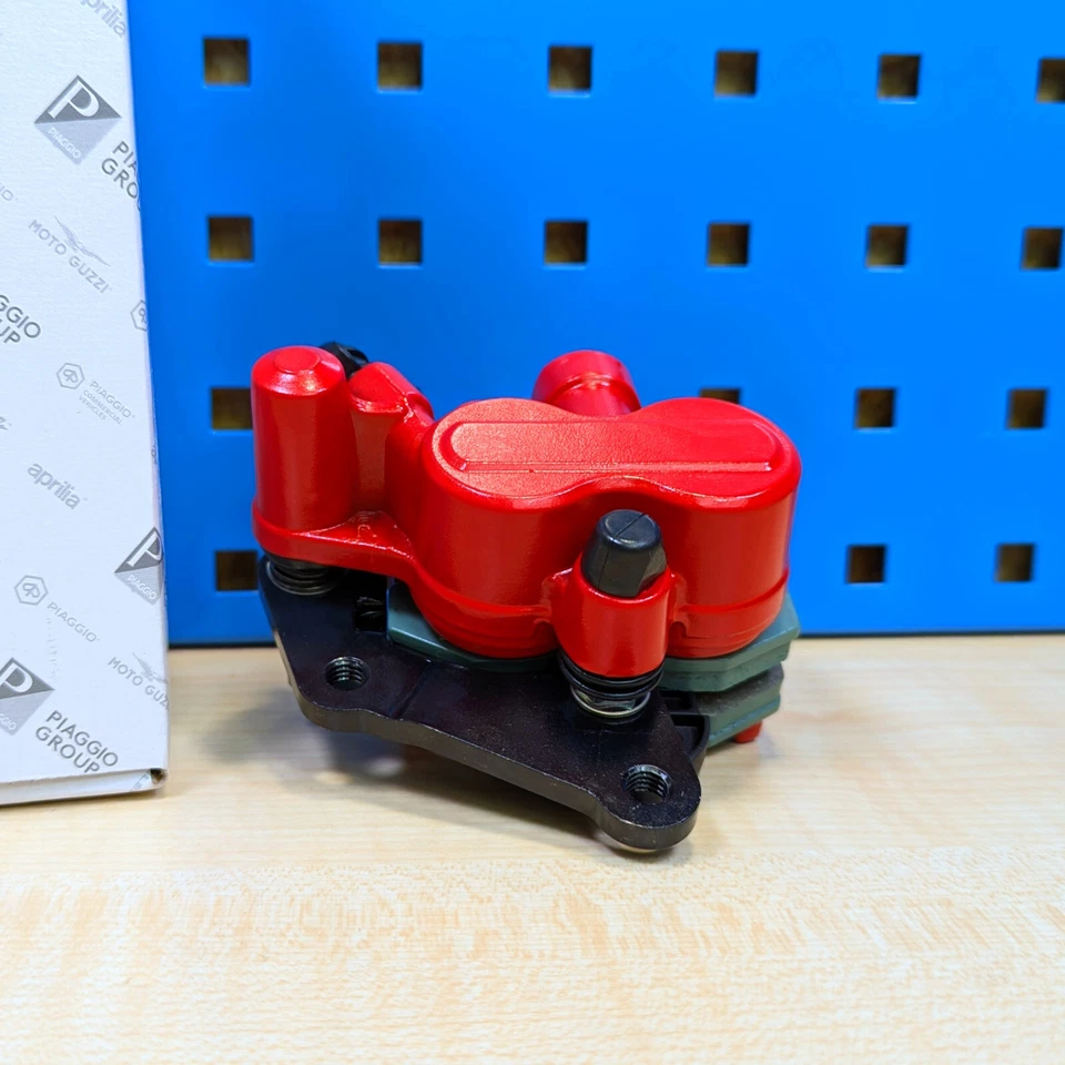 Original Pinza de Freno para Gilera Runner DNA 50 125 180 200 Rojo Delant. - Imagen 2 de 3