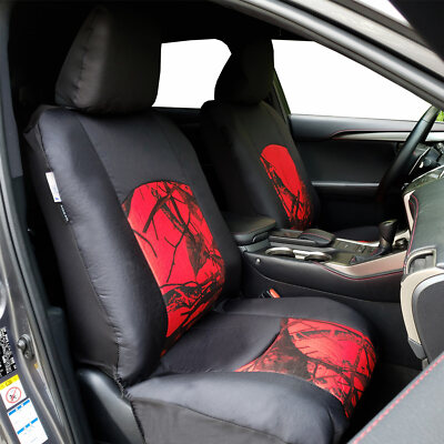 Red Camo Canvas Seat Cover Front Set For Toyota Chr - Can You Wash Canvas Seat Covers Red Camo Canvas Seat Cover Front Set For Toyota Chr - Can You Wash Canvas Seat Covers