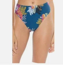 Soluna Women Multi Over The Moon High Leg High-Waist Bottoms Size M 6777