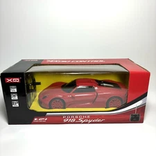 Red Porsche 918 Spyder RC Car Radio Control Scale 1:24 xQ Remote Control Braha