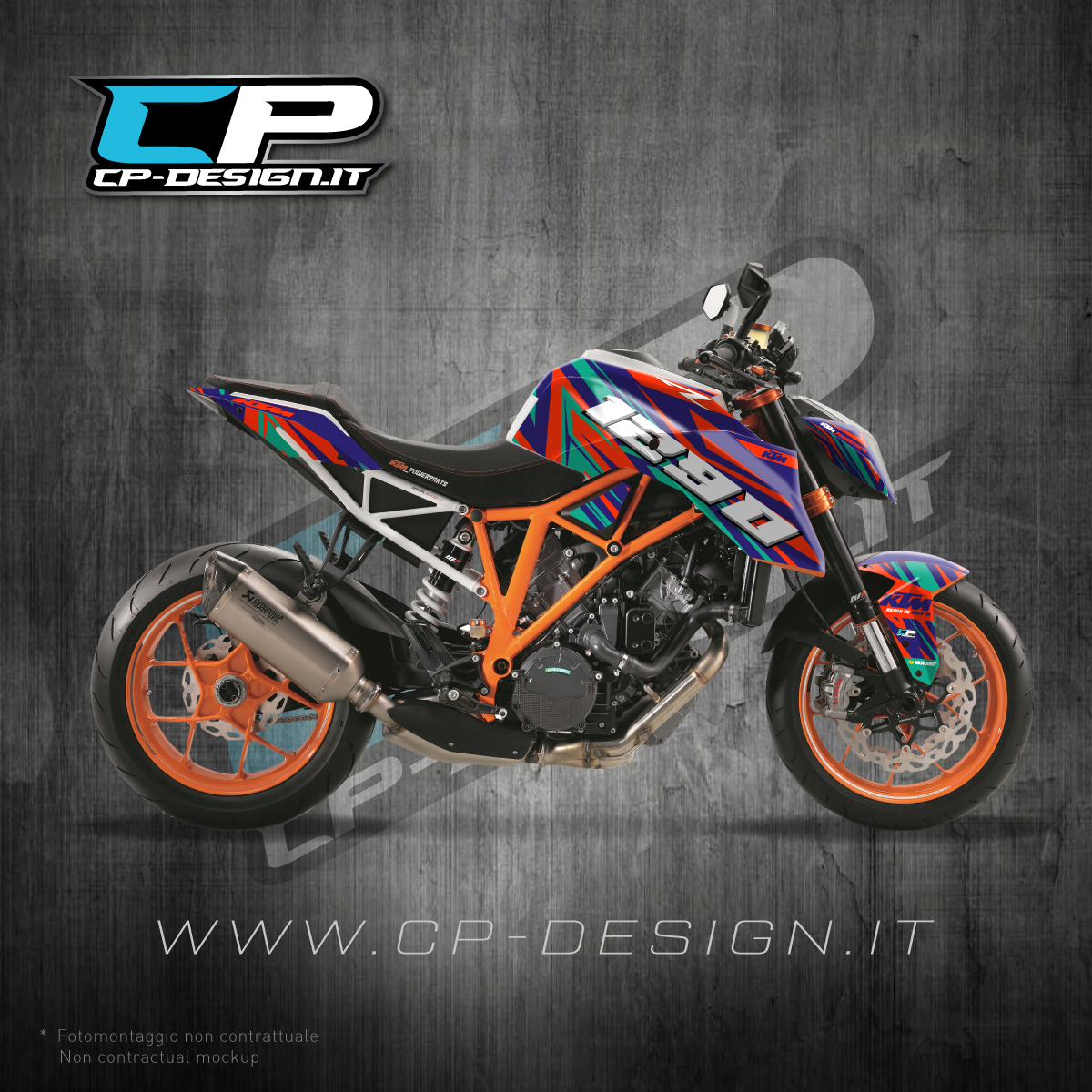 Kit Grafiche KTM 1290 SUPER DUKE R 2013 2014 2015 2016 Psycho