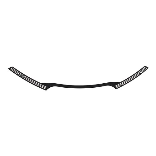 Klock Werks Black Contrast Windshield Trim for 2015-2023 Road Glide 2350-0497 - Picture 2 of 4