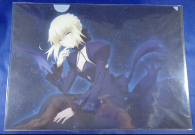 Saber Alter Arturia Clear File Folder A4 Lawson Fate/ Stay Night Heaven's Feel