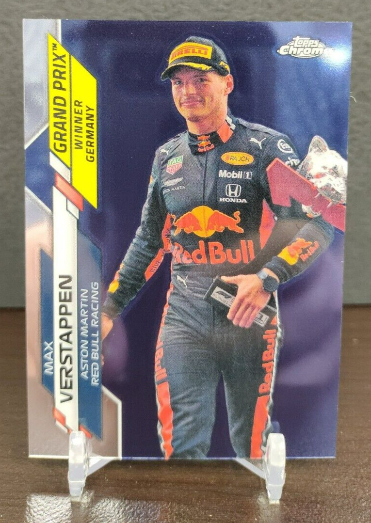 MAX VERSTAPPEN 2020 Topps Chrome Formula 1 #143 Grand Prix Winner Germany