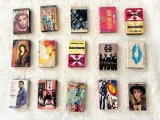 RARE LOT 15 CASSETTE TAPE SINGLES PROMO BOX ERASURE PRINCE NEW KIDS HEART BOYZ