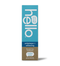 Hello Antiplaque and Whitening Toothpaste with natural peppermint A412